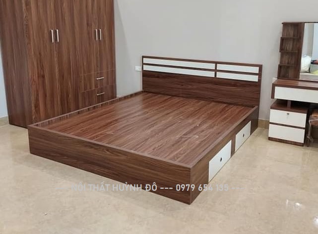Mẫu giường ngủ gỗ công nghiệp đẹp, Kiểu dáng thời trang